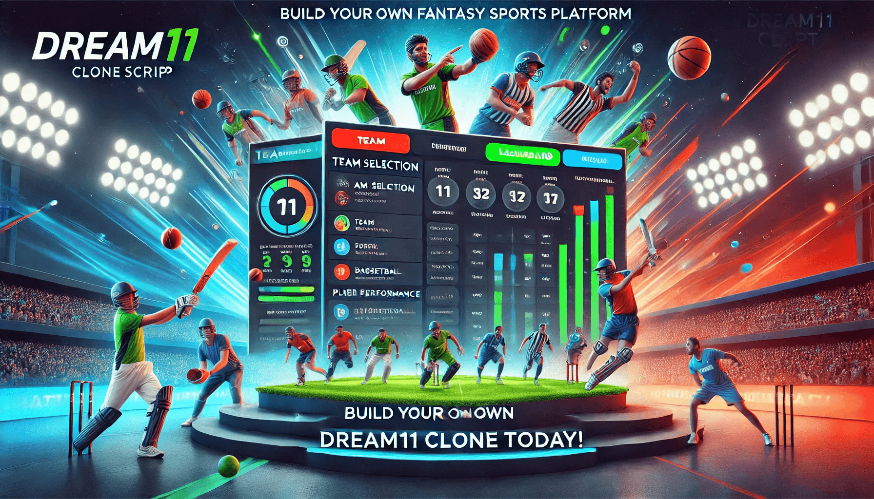Create Your Own Fantasy Sports Platform with Dream11 Clone Script