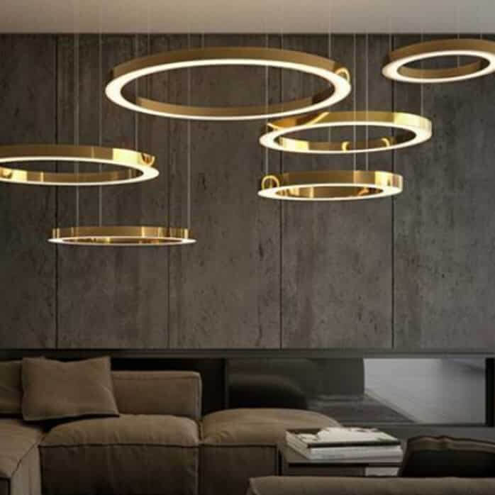 12 Light Umbrella Chandelier || Inspired by Baccarat